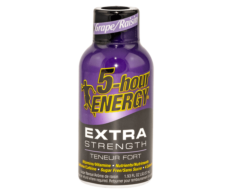 5 Hour Energy Extra Strength Grape 57ml - (Case of 12)