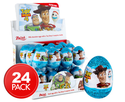 Zaini Disney Toy Story 4 Chocolate Egg 20G - 24Ct
