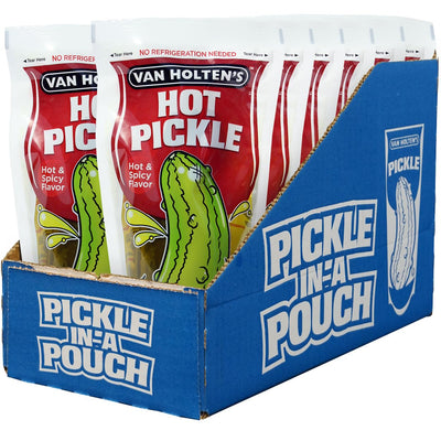 Van Holten Hot Pickle Jumbo - Case of 12