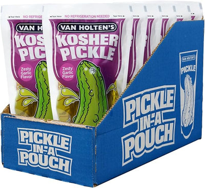 Van Holten Kosher Pickle Jumbo - Case of 12