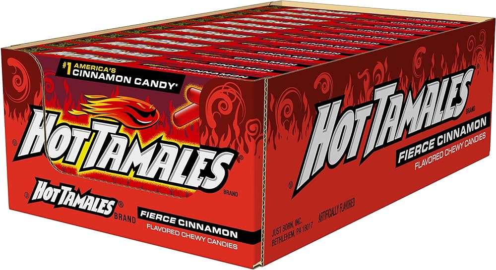 Hot Tamales Theater Box 120g - Case of 12