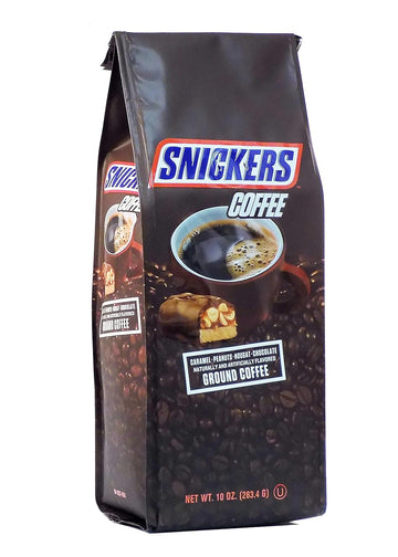 Snickers Ground Coffee 10oz Bag (Case of 6)