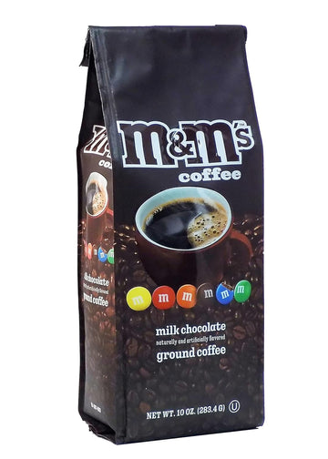 M&M's Milk Chocolate Ground Coffee 10oz Bag (Case of 6)