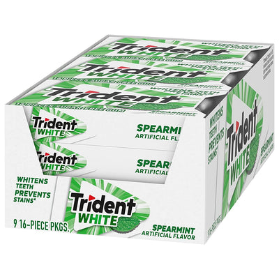 Trident White Spearmint 16pc - (Box of 9)