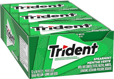 Trident Spearmint 14pcs - 12ct (Canada)