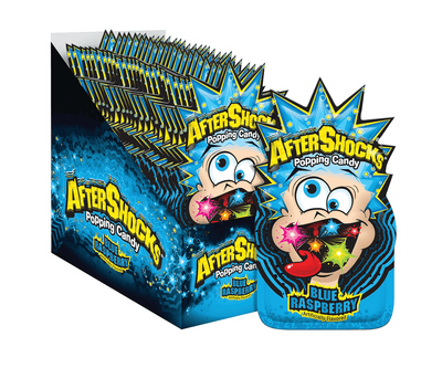 AfterShocks Popping Candy Blue Raspberry (Case of 24)