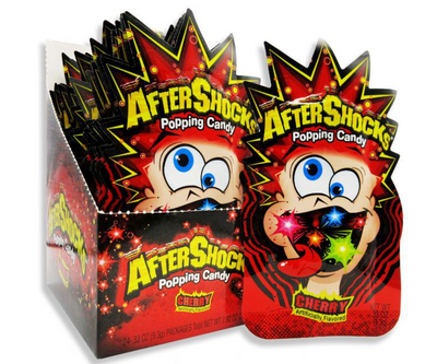 AfterShocks Popping Candy Cherry (Case of 24)