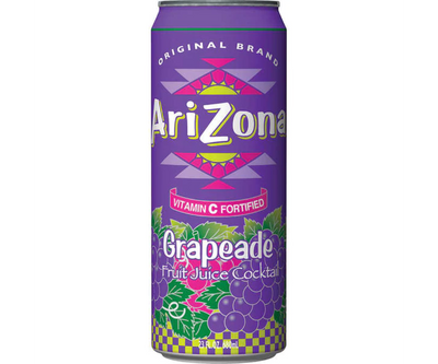 Arizona Grapeade Juice Cocktail - (Case of 24)