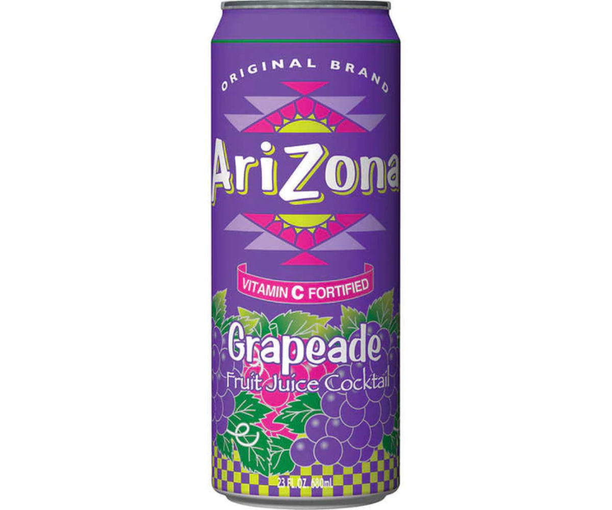 Arizona Grapeade Juice Cocktail - (Case of 24)