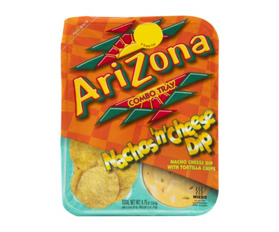 Arizona Combo Tray Nachos 'n' Cheese Dip - (Case of 12)