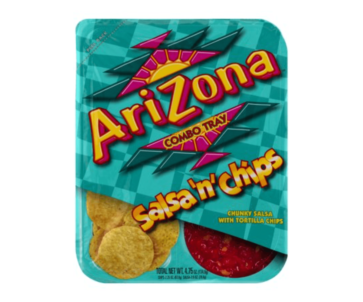 Arizona Combo Tray Salsa 'n' Chips - (Case of 12)