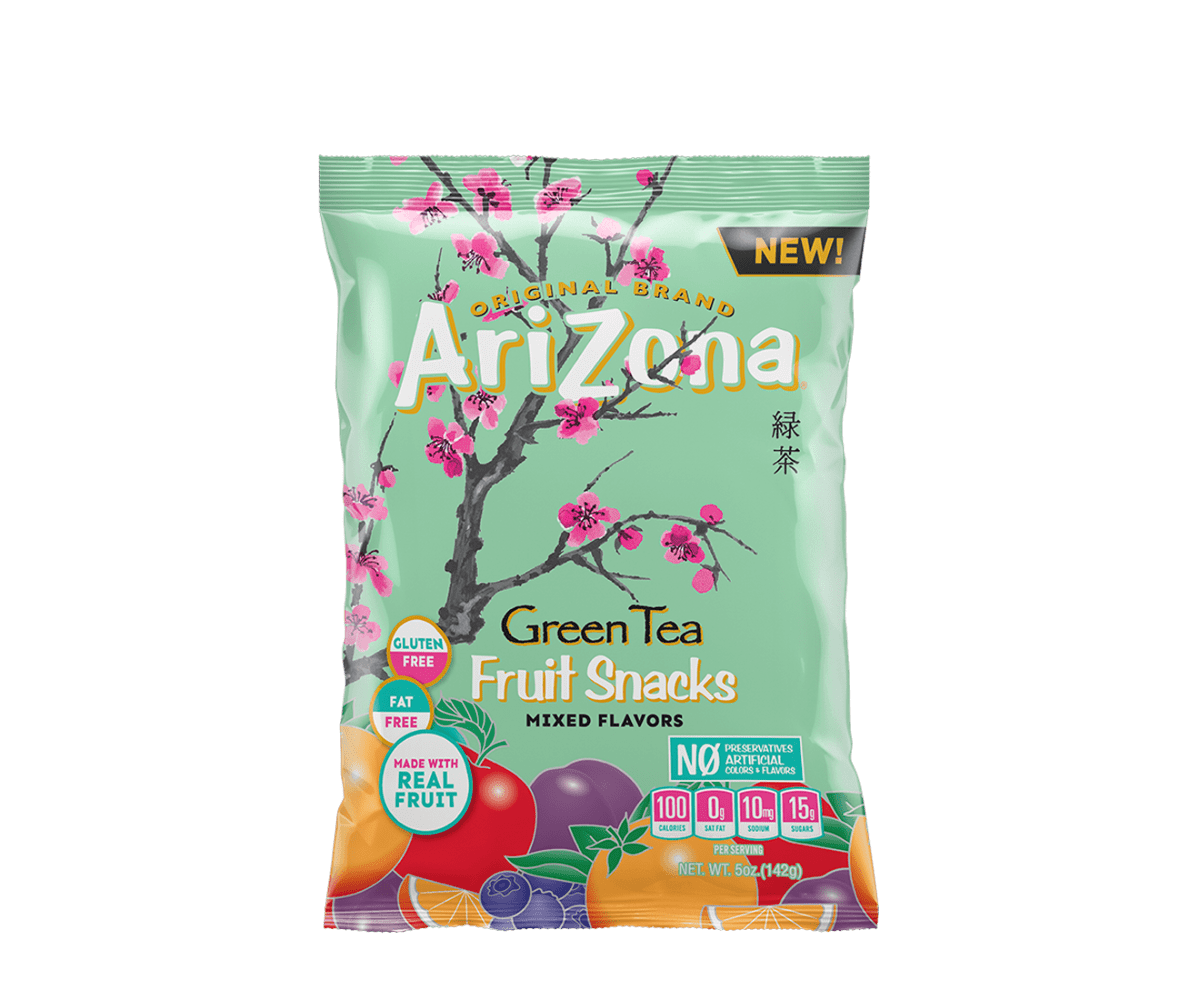 Arizona Fruit Snacks Green Tea - (Case of 12)