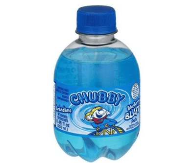 Chubby Blueberry Blast Soda - Trinidad & Tobago (Case of 24)