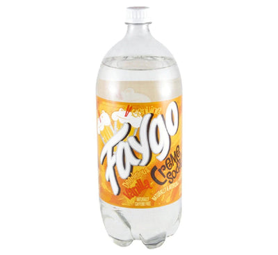 Faygo Soda Creme Soda 2 Liters (8 pack)