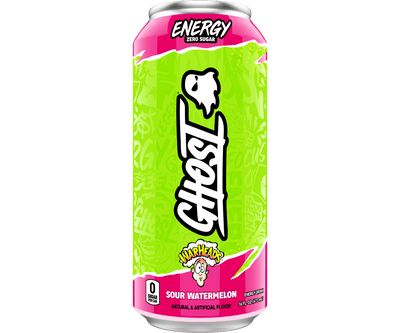 Ghost Warheads Sour Watermelon Energy Drink - (Case of 12)