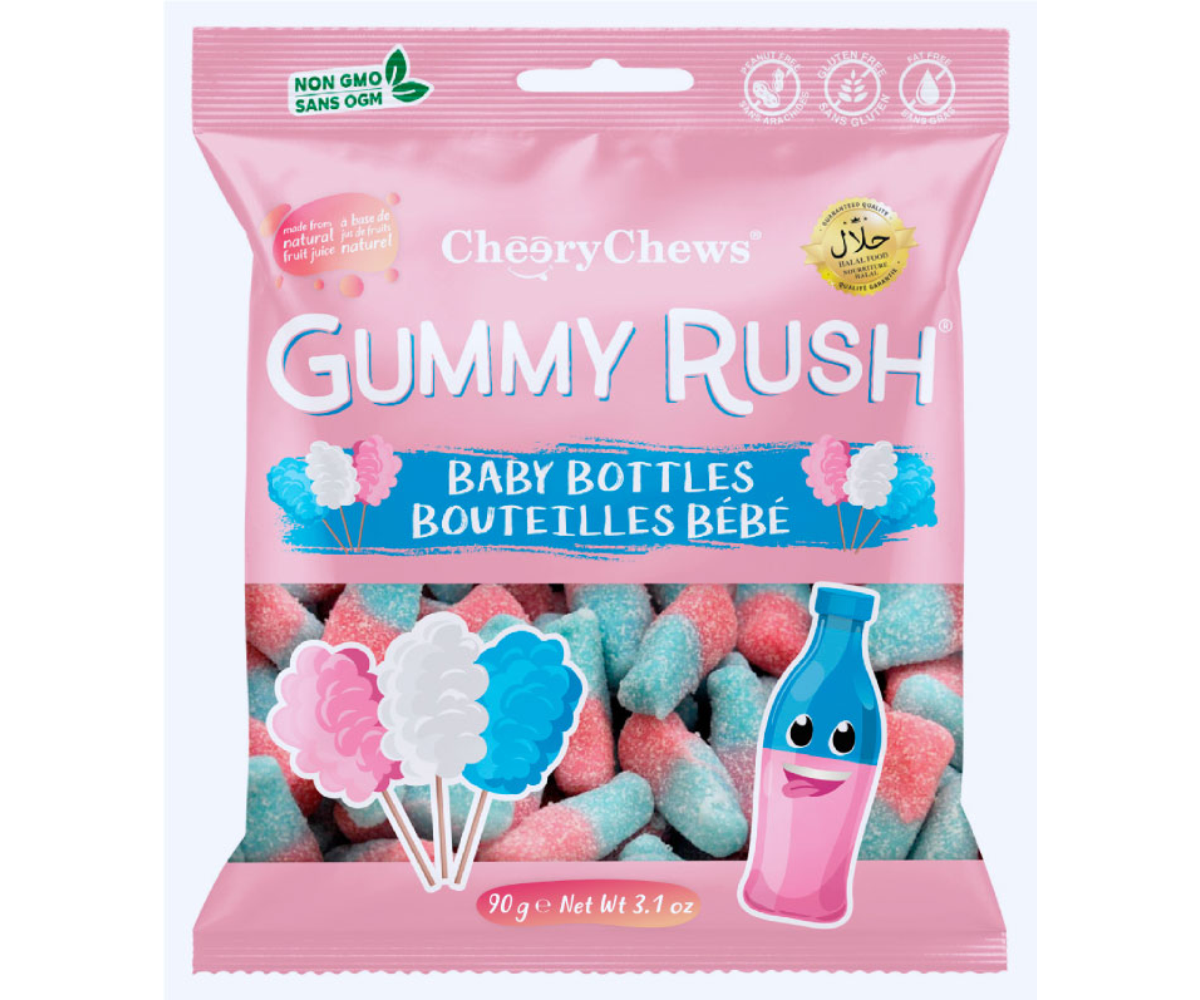 Gummy Rush Baby Bottles 90g (Case of 12)