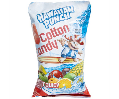 Hawaiian Punch Fruit Juicy Red Cotton Candy 88g (Case of 12)