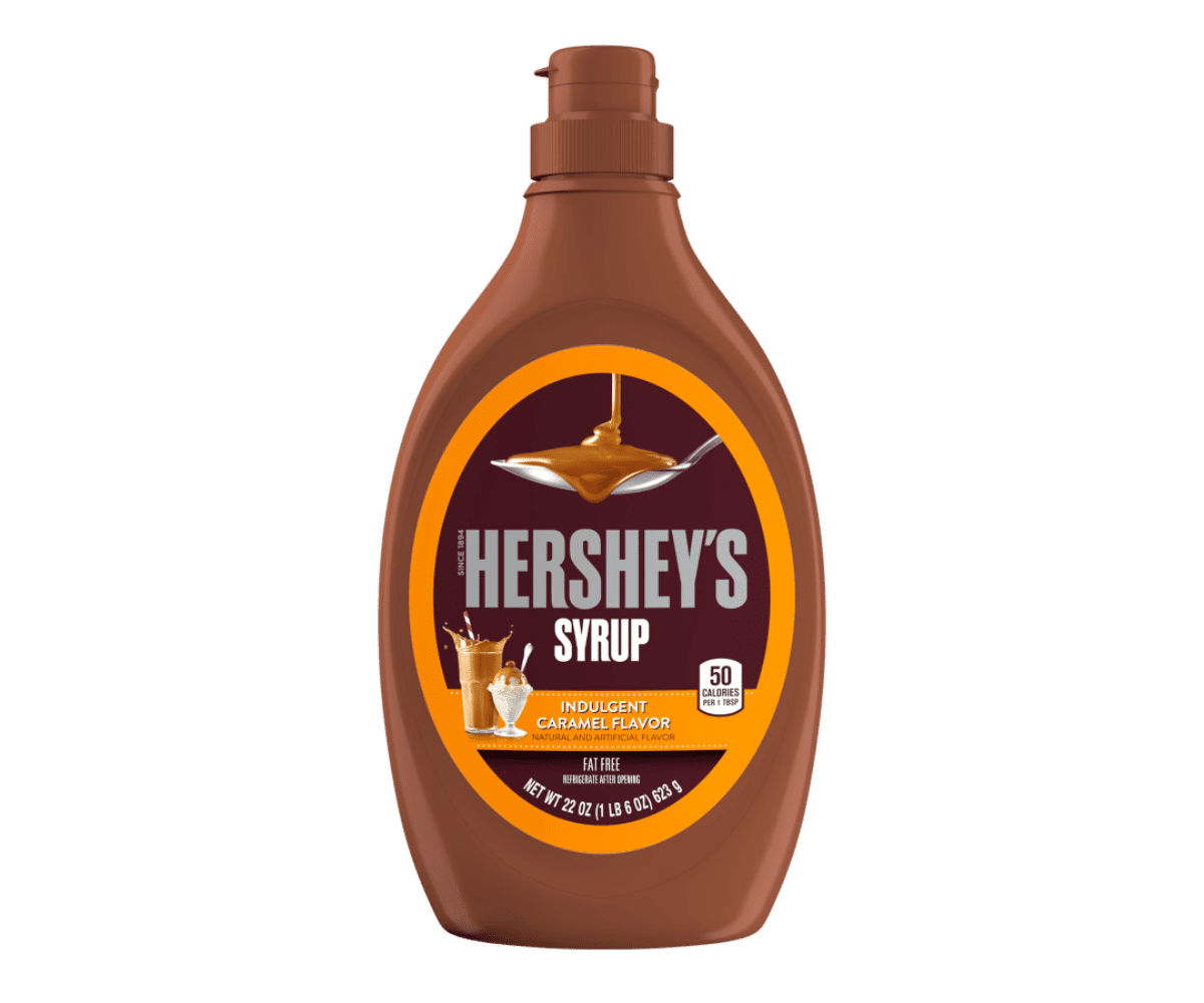 Hershey's Indulgent Caramel Syrup 462ml (Case of 12)