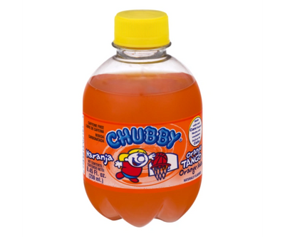 Chubby Tangerine Orange Soda - Trinidad & Tobago (Case of 24)