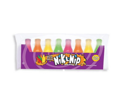 Nik-L-Nip Original Wax Mini Drink Bottles 8 Pack (Case of 12)