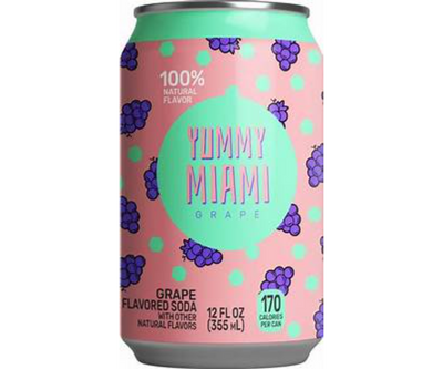Yummy Miami Grape - Case of 12