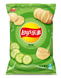Lay's Cucumber Flavor 70g (Case of 22) - China
