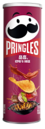 Pringles BBQ Steak Flavor 110g - (Case of 20 Cans) - China