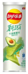 Lay's Avocado & Sweet Mustard Flavor 104g (Case of 24 Cans) - China
