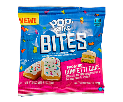 Pop Tarts Bites Frosted Confetti Cake 40g - 5ct