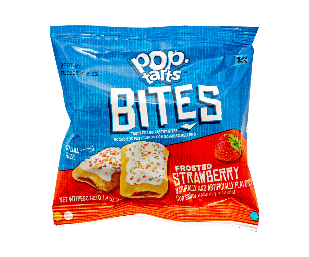 Pop Tarts Bites Frosted Strawberry 40g - 5ct