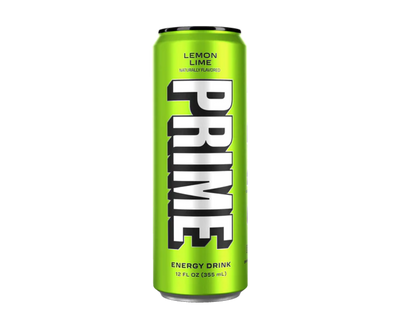Prime Energy Lemon Lime Flavor - Case of 12