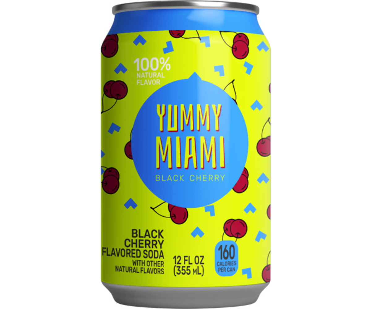Yummy Miami Black Cherry  - Case of 12
