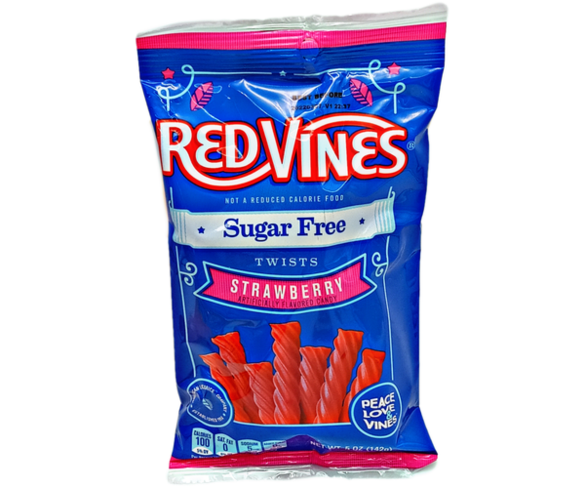 Red Vines Sugar Free Strawberry Twists (Case of 12) Stockup Market