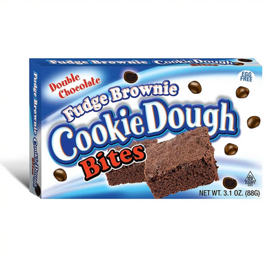 Taste of Nature Cookie Dough Bites - Fudge Brownie - 3.1oz - (Case of 12)