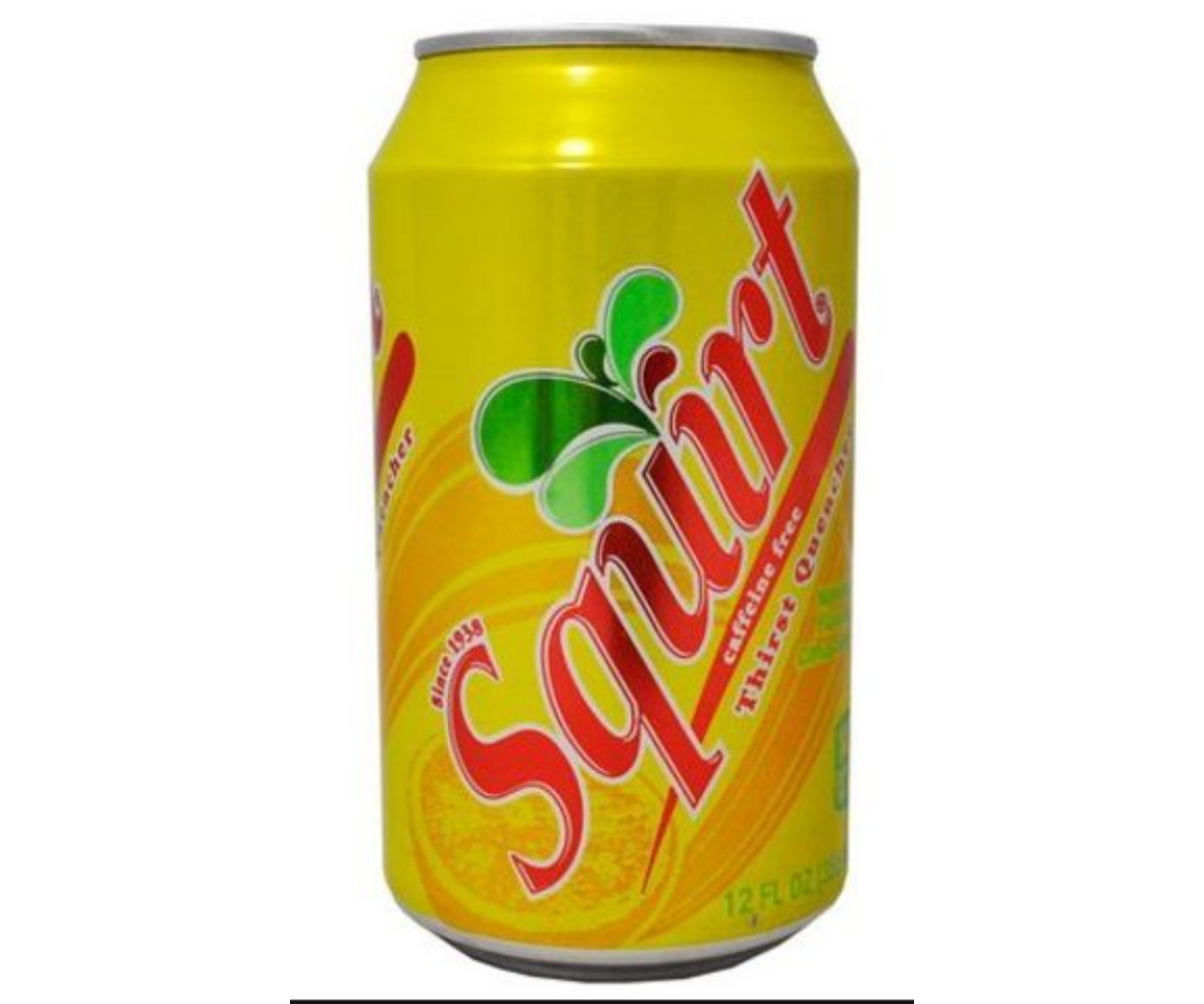 Squirt Grapefruit Soda Can - Case of 12
