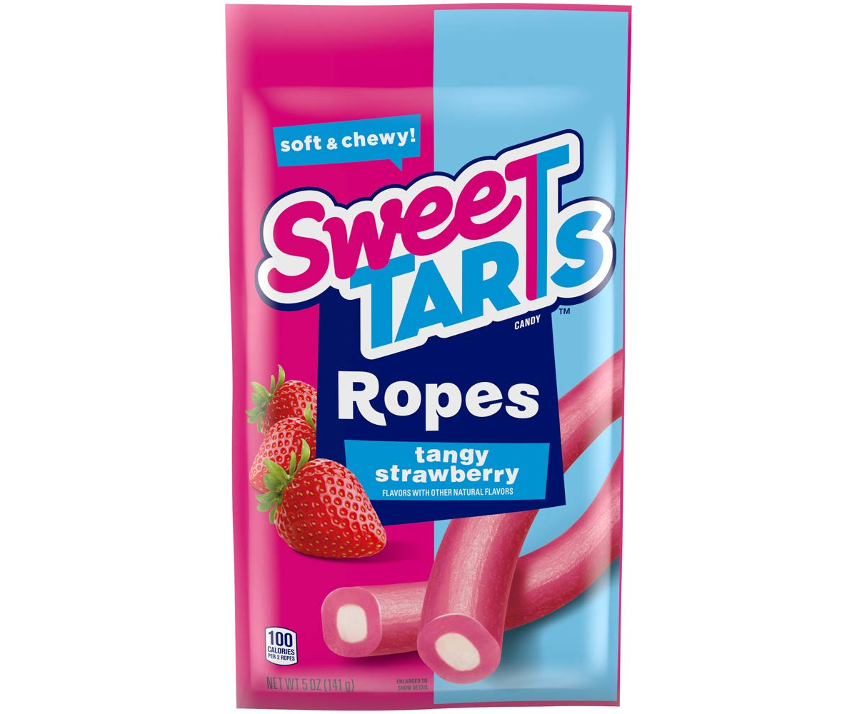 Sweetarts Ropes Tangy Strawberry Candy 141g (Case of 12)