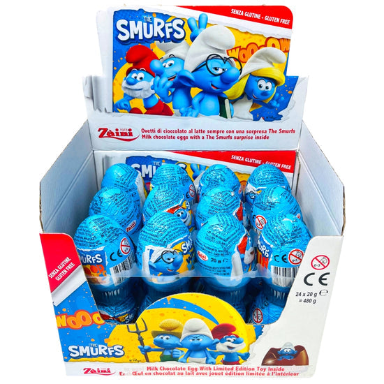 Zaini The Smurfs Chocolate Egg 24Ct