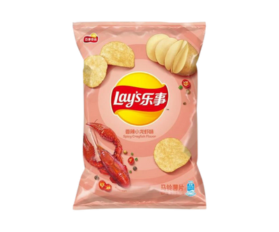Lay's Spicy Crayfish 70g - China (Case of 22)