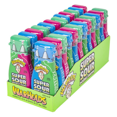 Warheads Super Sour Double Drops 30ml - Case of 24