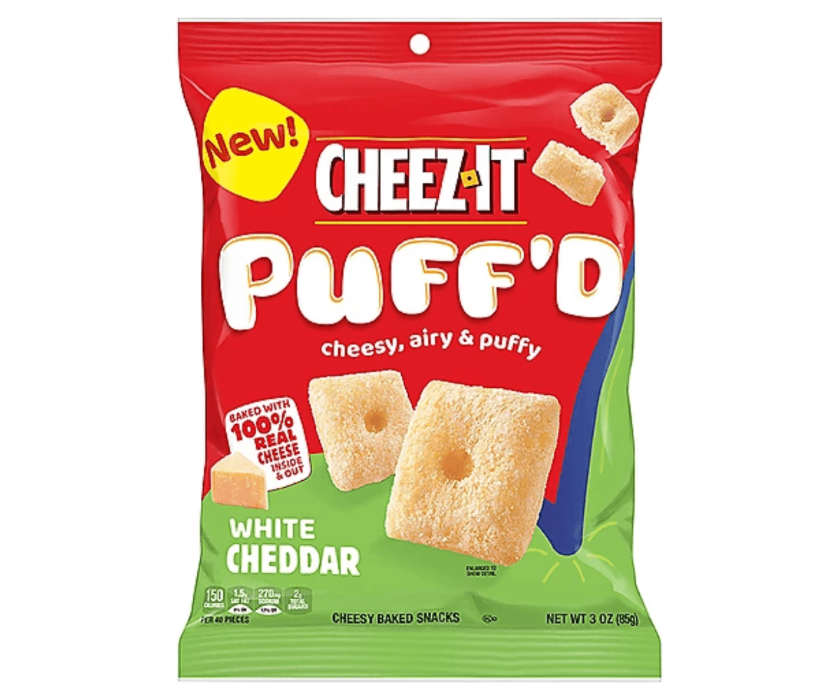 CheezIt Puff'd White Cheddar (Case of 6) Stockup Market