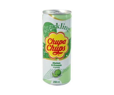 Chupa Chups Sparkling Melon & Cream - Korea (Case of 24)