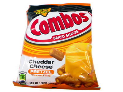 Combos Cheddar Cheese Baked Pretzel - (Case of 12)