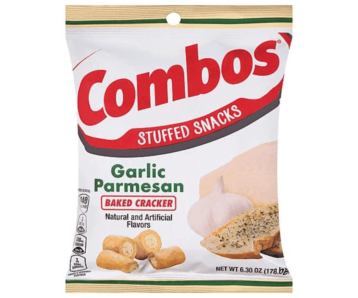 Combos Garlic Parmesan Baked Cracker (Case of 12)