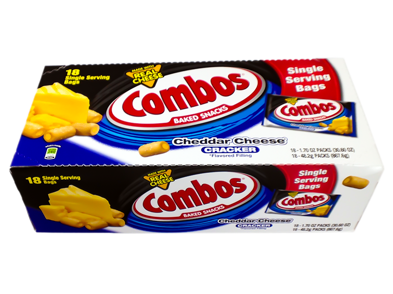 Combos Cheddar Cheese Cracker (18 bags)