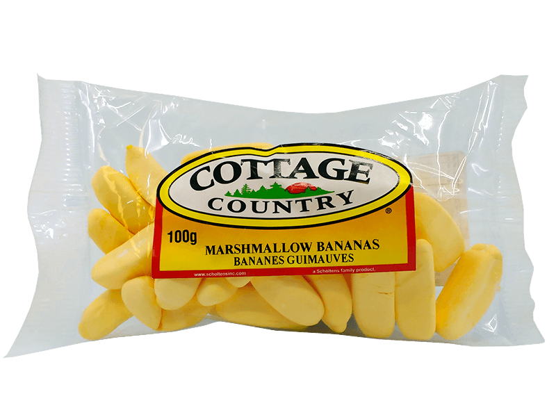 Cottage Country Marshmallow Bananas (Case of 20)