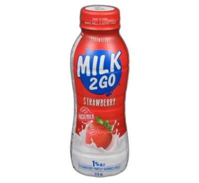 Milk 2 Go Strawberry 310ml (12 pack)