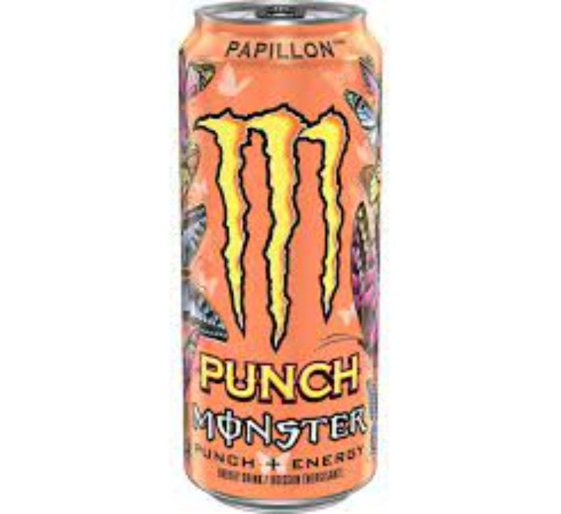 Punch Monster Punch + Energy Papillon 473ml (12 pack)