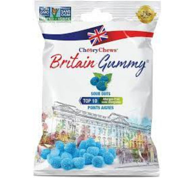 Britain Gummy Sour Dots 150g (12 pack)