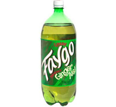 Faygo Soda Ginger Ale 2 Liters (8 pack)