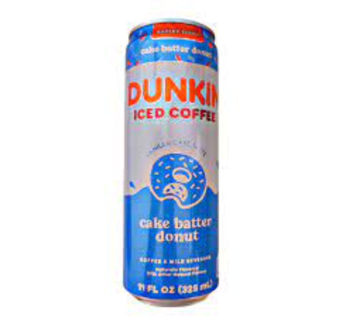 Dunkin Iced Coffee Cake Batter Donut Flavor 325ml (12 pack) Stockup